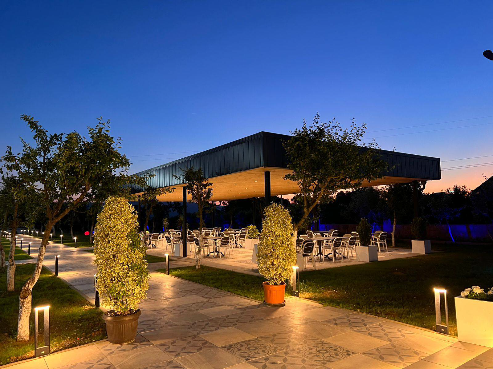 Fine dining at Castel Restaurant